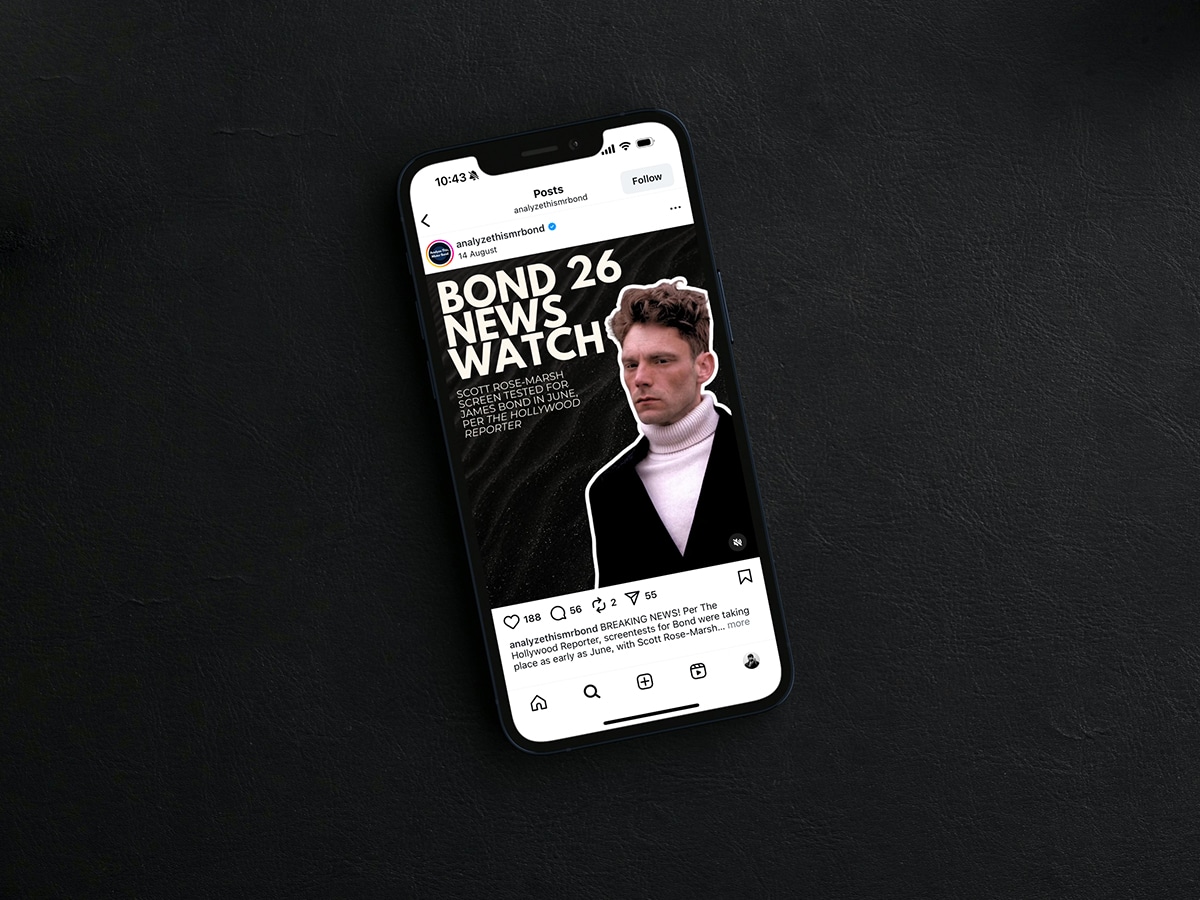 Social Media after The Hollywood Reporter Broke the Story | Image: analyzethismrbond/Instagram