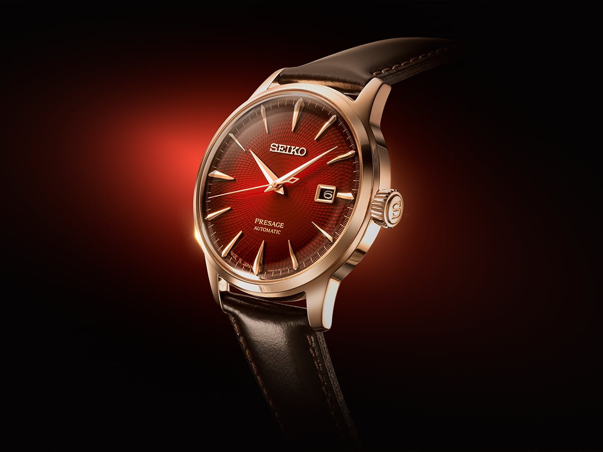 Seiko Presage Cocktail Time Australasian Limited Edition 'The Conte' | Image: Seiko Australia