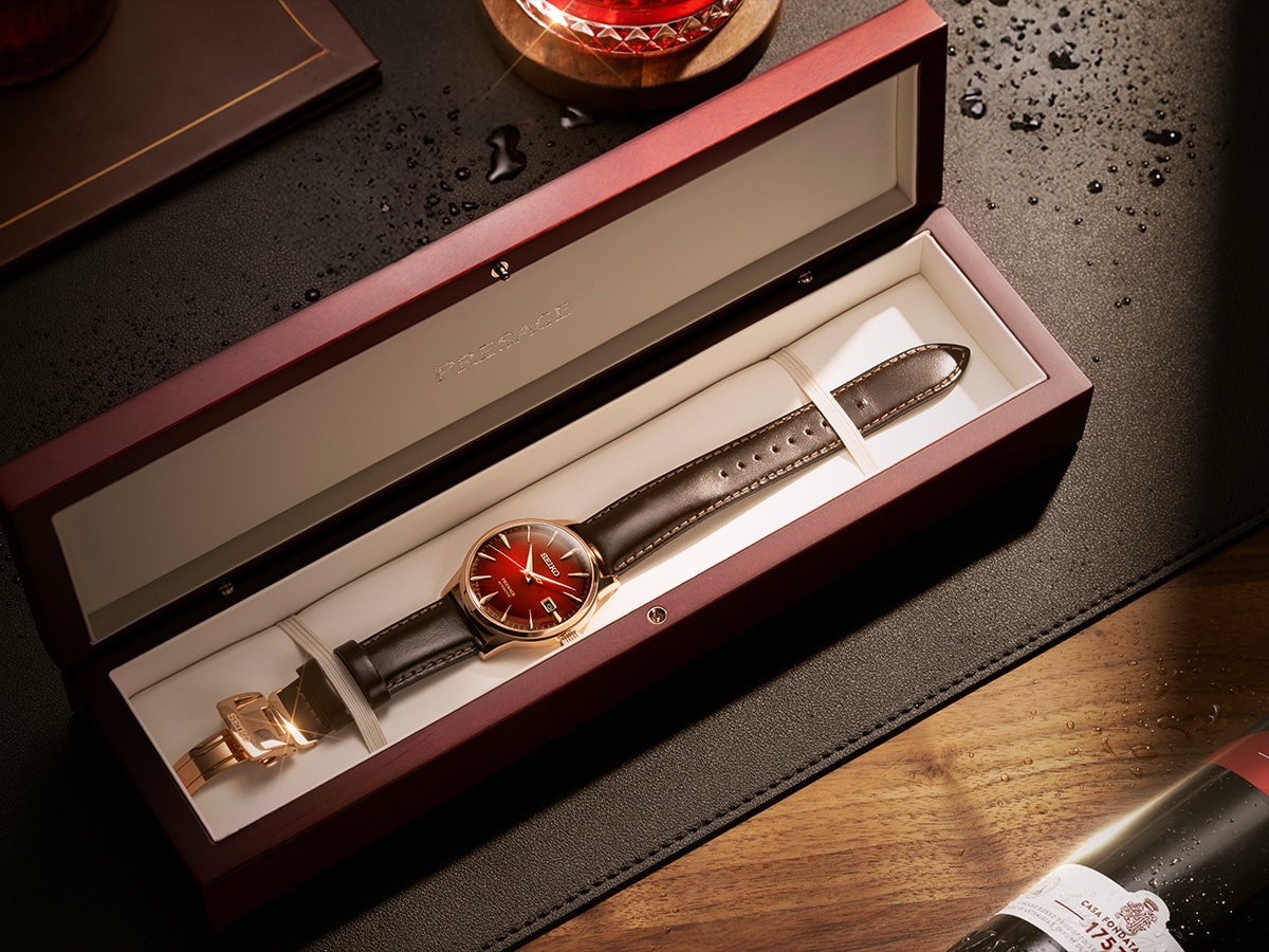 Seiko Presage Cocktail Time Australasian Limited Edition 'The Conte' | Image: Seiko Australia
