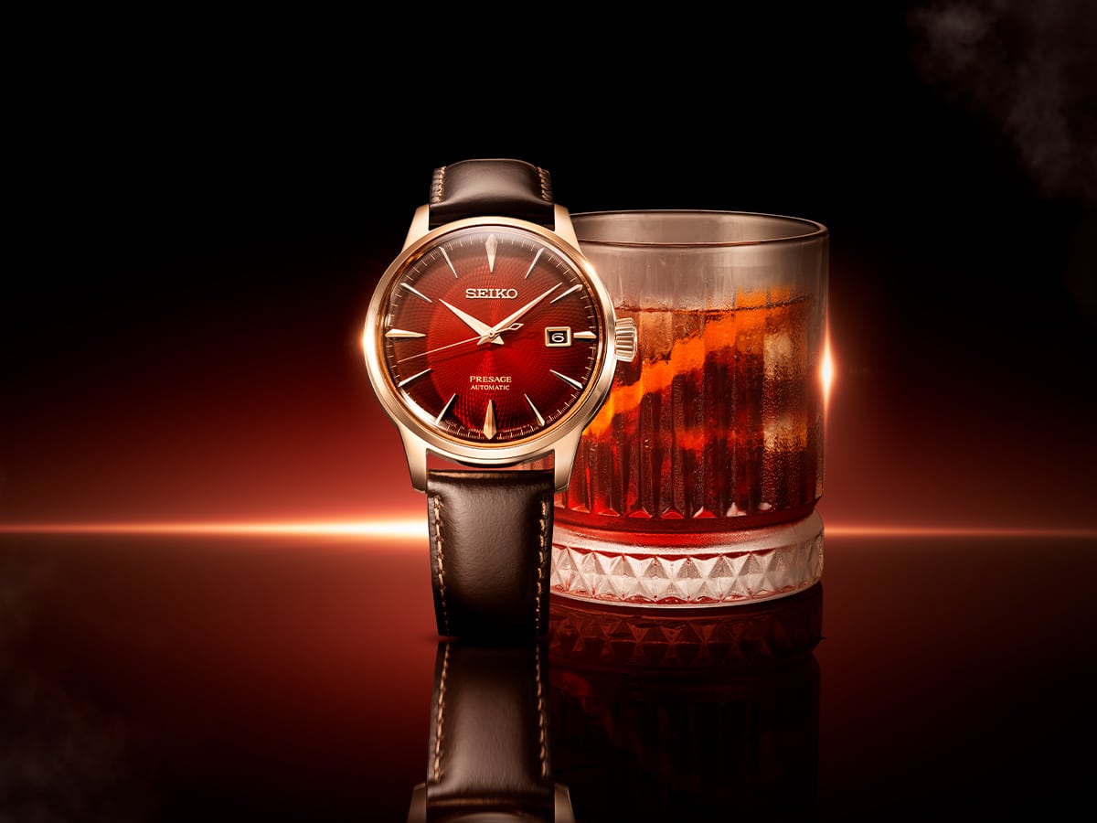 Seiko Presage Cocktail Time Australasian Limited Edition 'The Conte' | Image: Seiko Australia