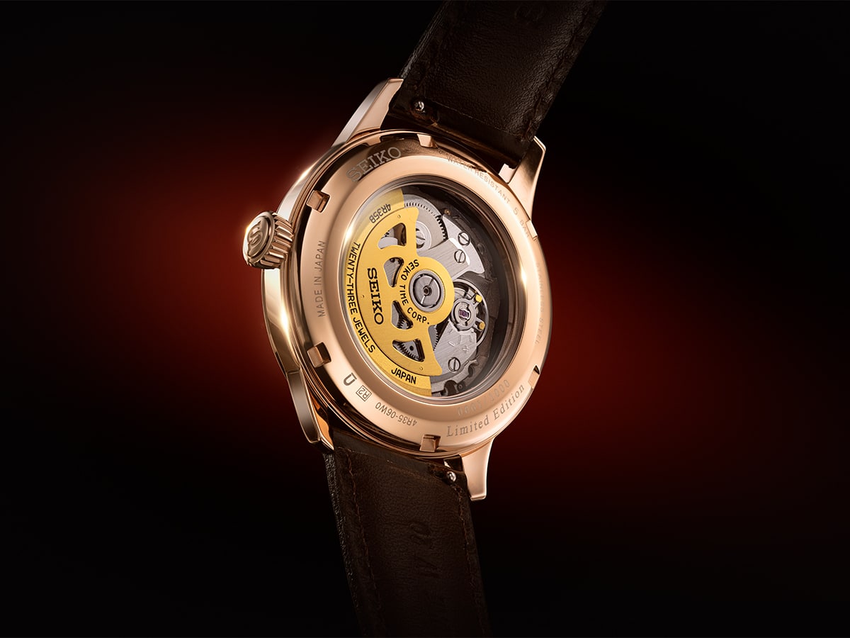 Seiko Presage Cocktail Time Australasian Limited Edition 'The Conte' | Image: Seiko Australia