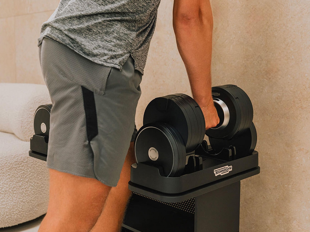 Technogym connected dumbbells