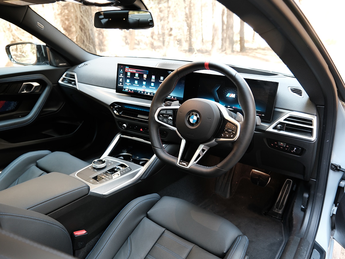 2025 bmw m240i brooklyn grey review interior 2
