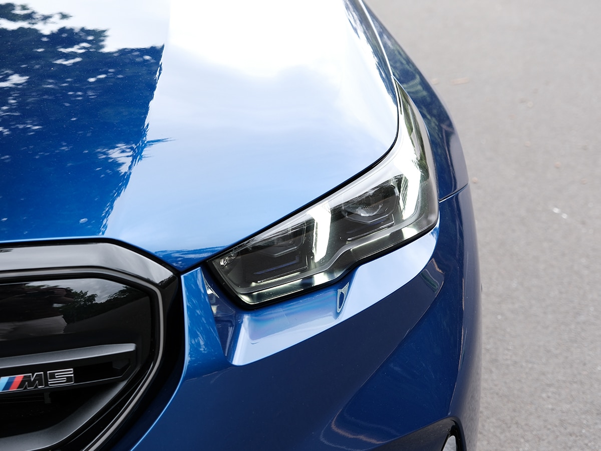 2025 bmw m5 touring review front headlight