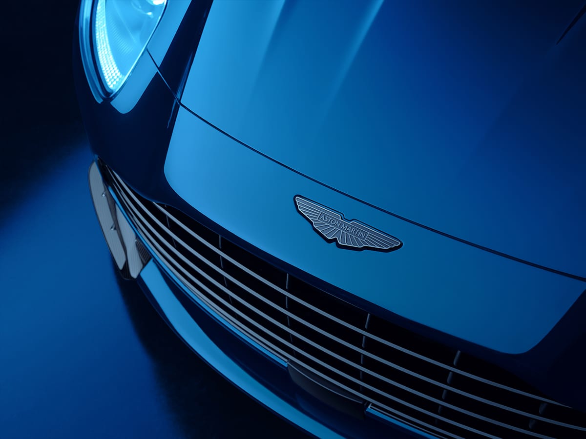 2026 aston martin db12 s front emblem