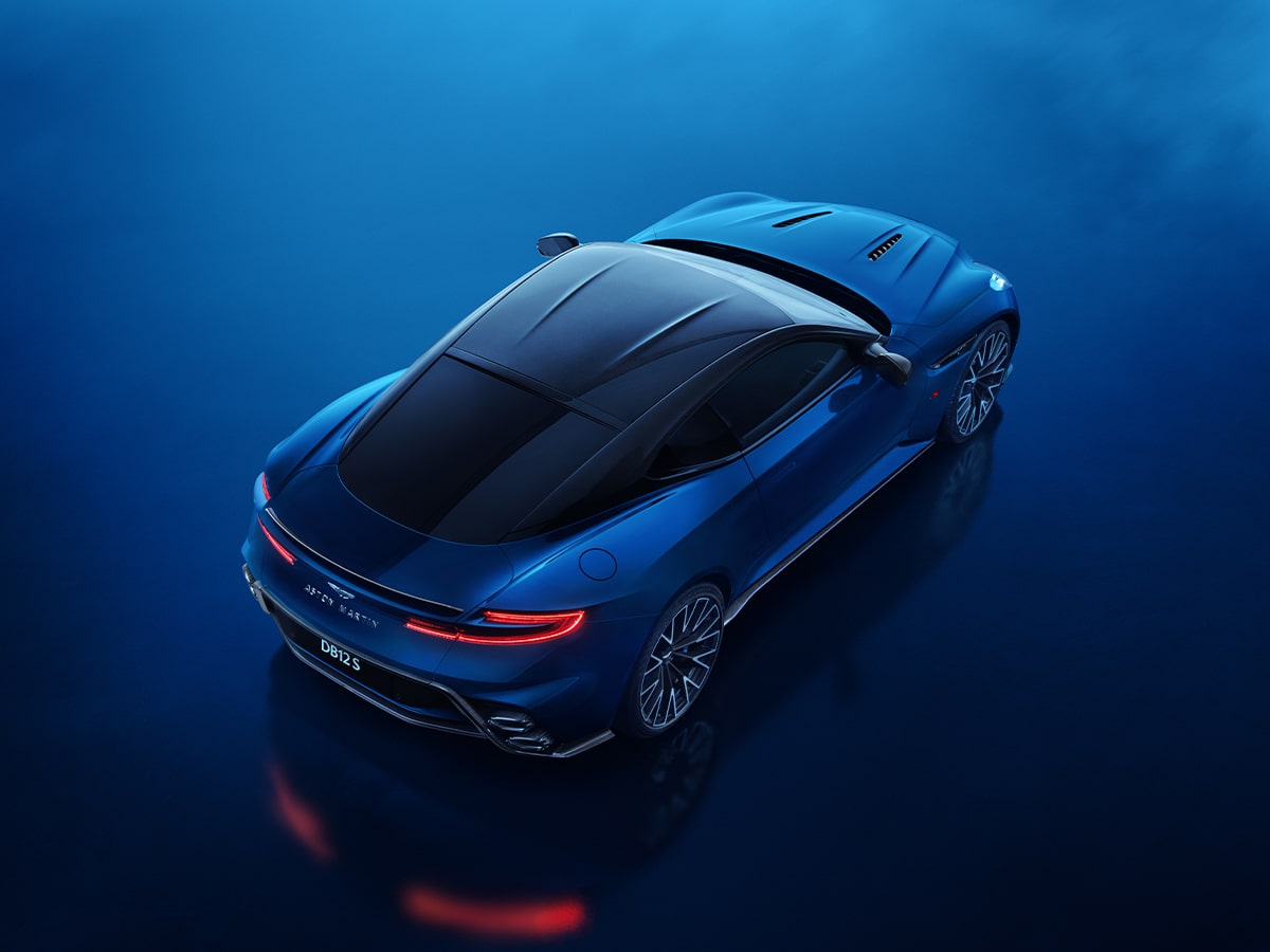 2026 aston martin db12 s rear top down