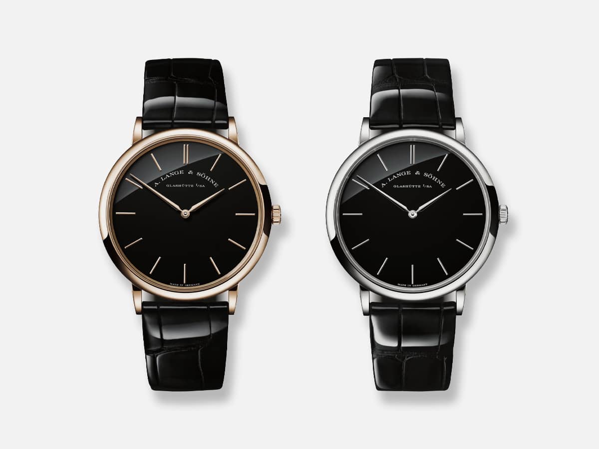 A. Lange & Söhne Saxonia Thin Onyx
