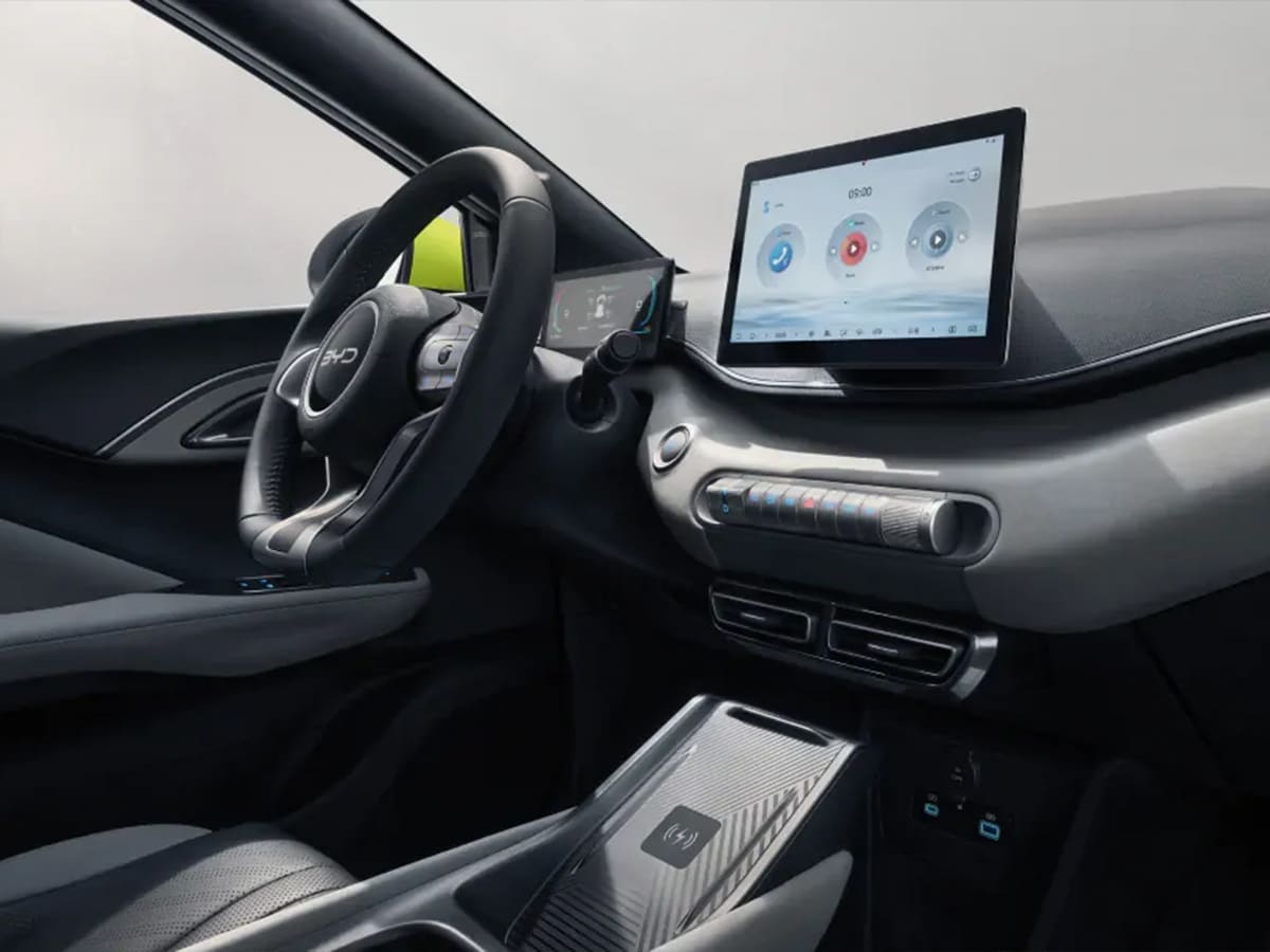 Byd seagull dashboard