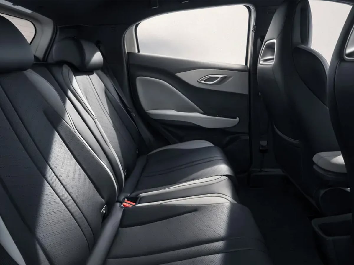 Byd seagull rear seats