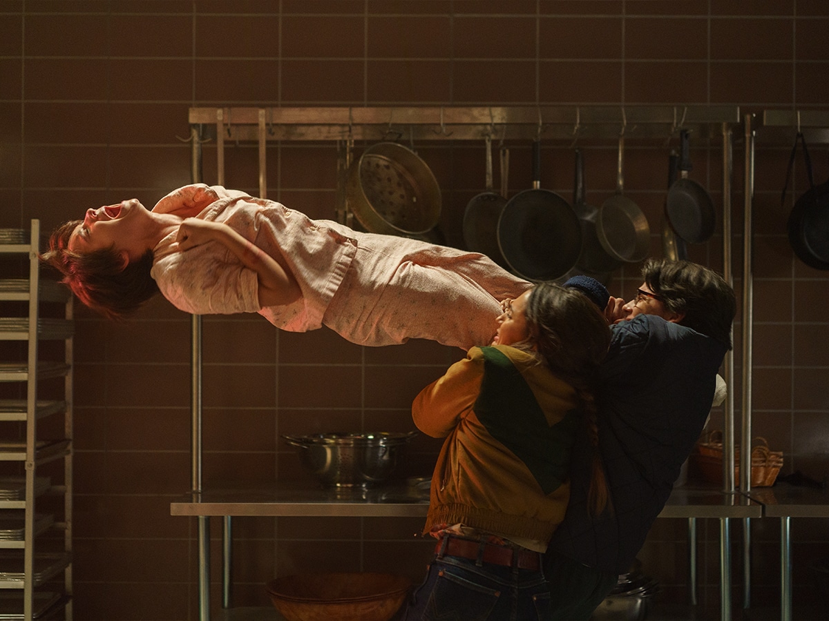 Gwen (Madeleine McGraw), Mustang (Arianna Rivas) and Ernesto (Miguel Mora) in 'Black Phone 2' | Image: Sabrina Lantos/Universal Pictures and Blumhouse