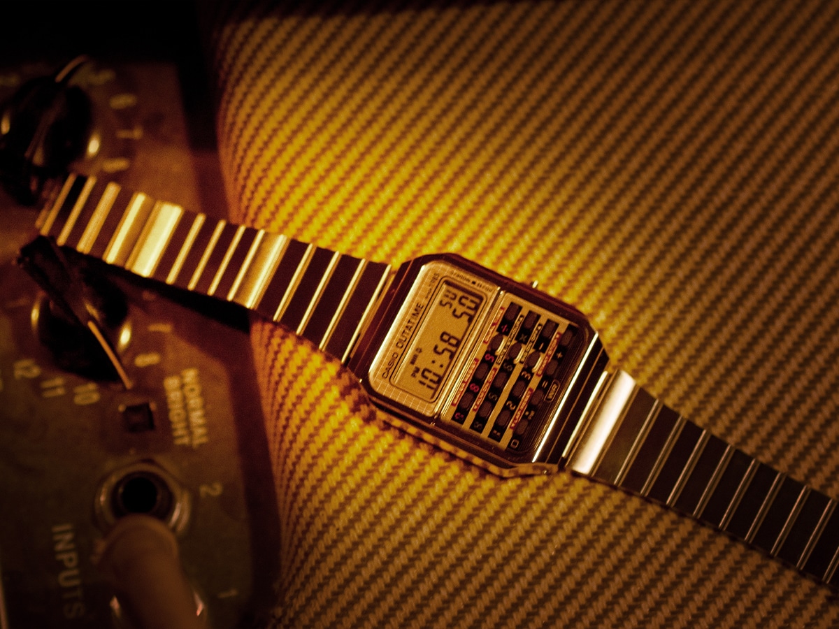 Casio CA500WEBF-1A 'Back to the Future' Watch | Image: Casio America Inc.