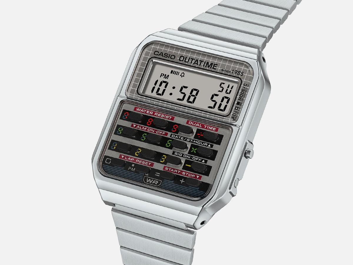 Casio CA500WEBF-1A 'Back to the Future' Watch | Image: Casio America Inc.