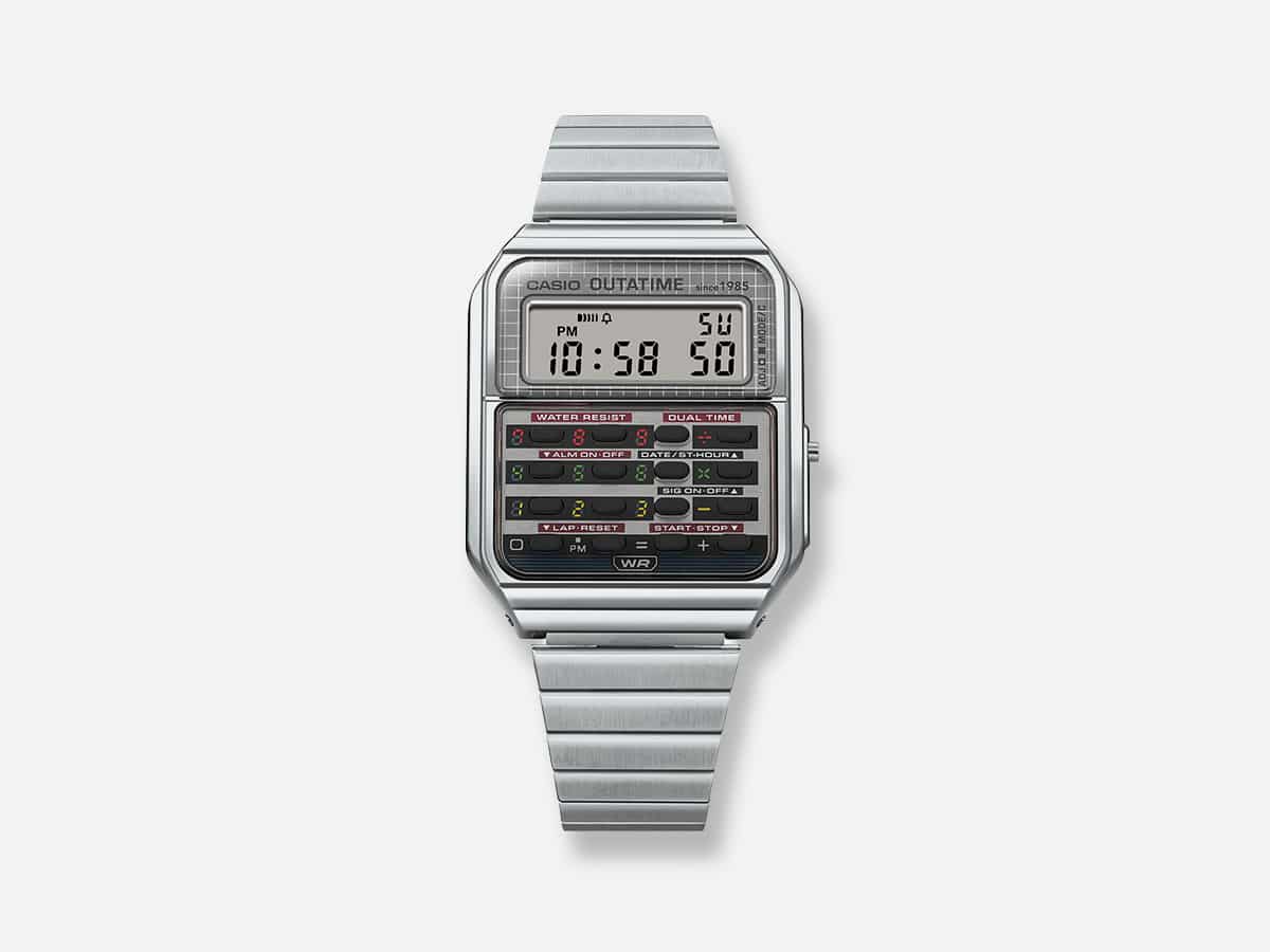 Casio CA500WEBF-1A 'Back to the Future' Watch | Image: Casio America Inc.