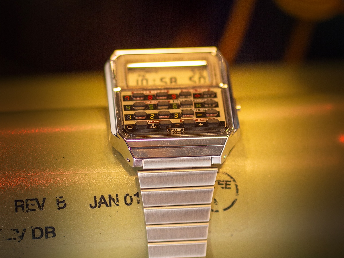Casio CA500WEBF-1A 'Back to the Future' Watch | Image: Casio America Inc.