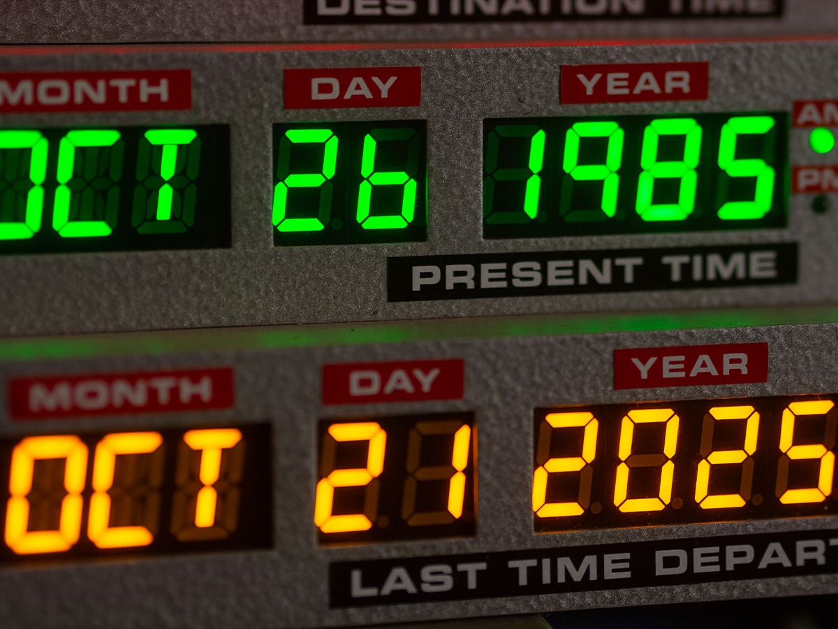 Casio CA500WEBF-1A 'Back to the Future' Watch | Image: Casio America Inc.
