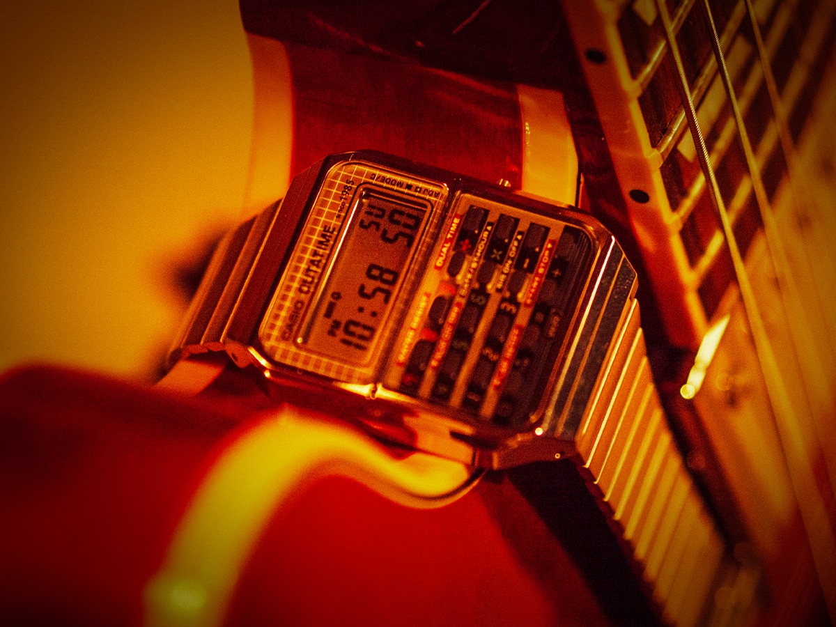 Casio CA500WEBF-1A 'Back to the Future' Watch | Image: Casio America Inc.