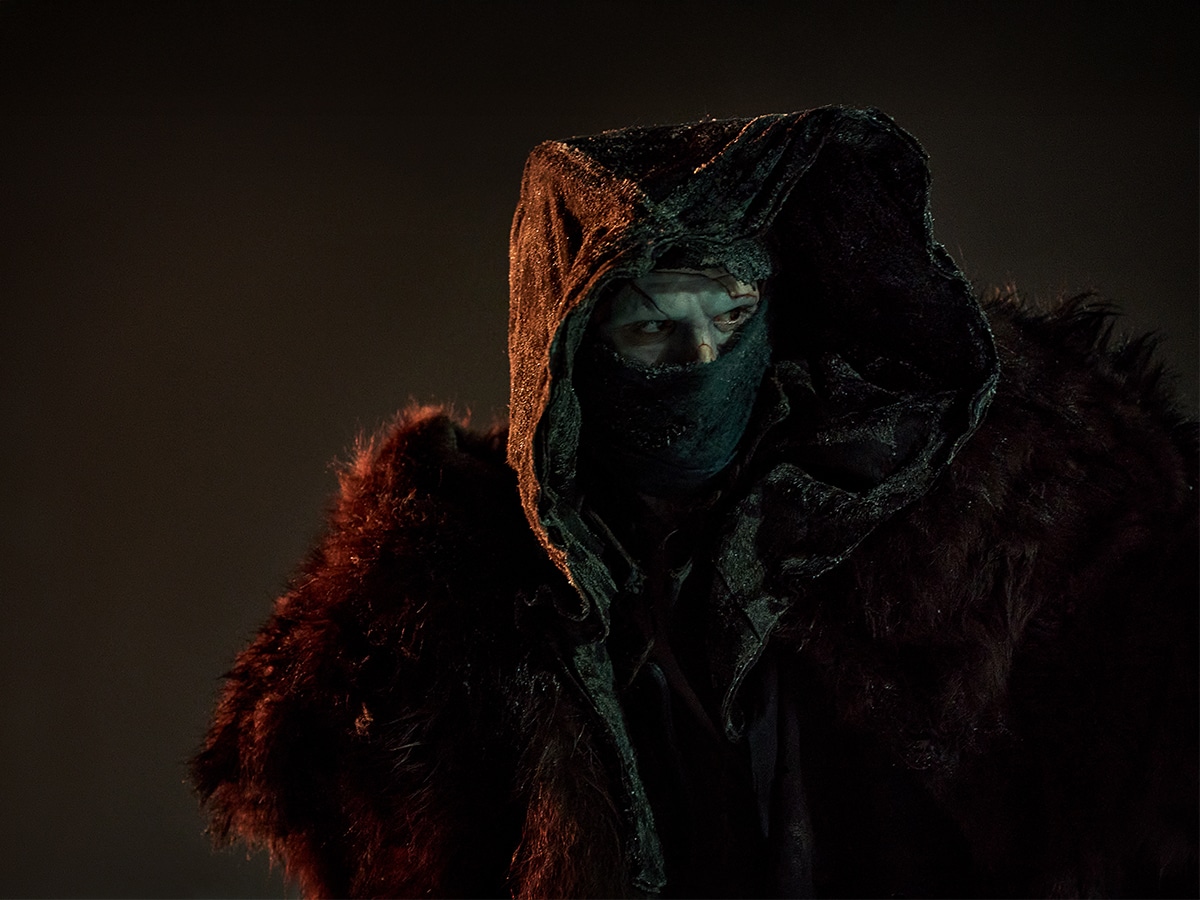 Guillermo del Toro and Jacob Elordi in 'Frankenstein' (2025) | Image: Netflix