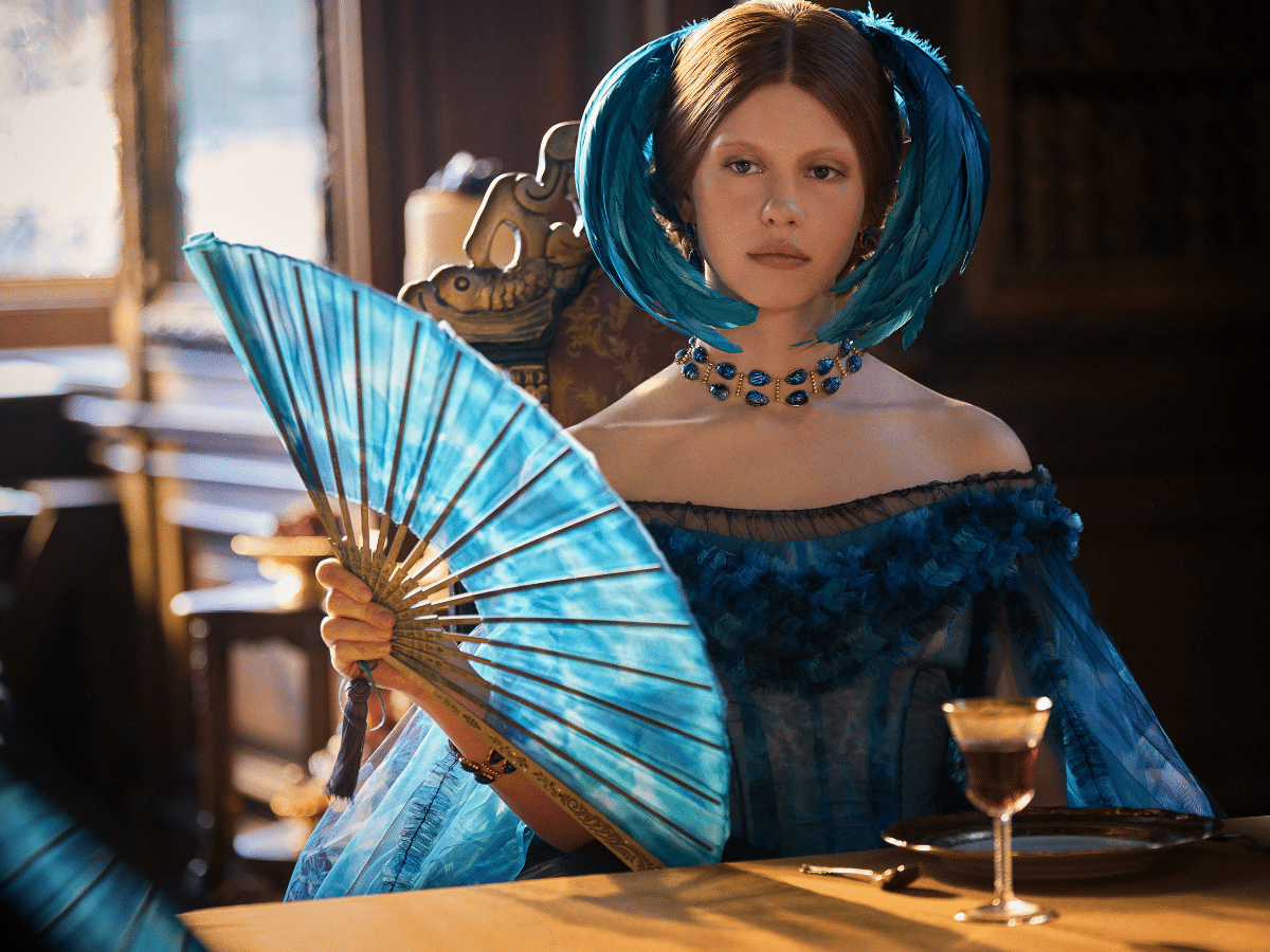 Mia Goth as 'Elizabeth Lavenza' in 'Frankenstein'
