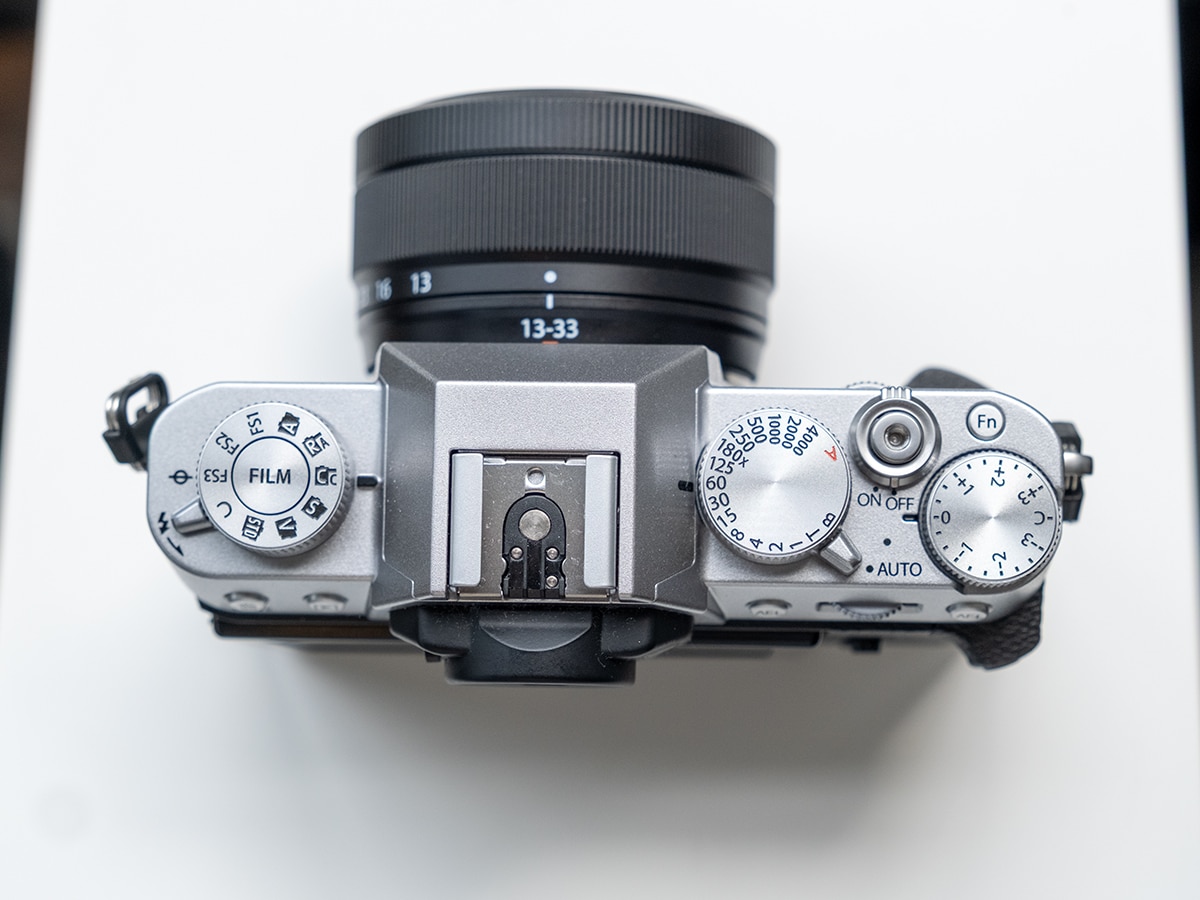 Fujifilm x t30 iii top down 2