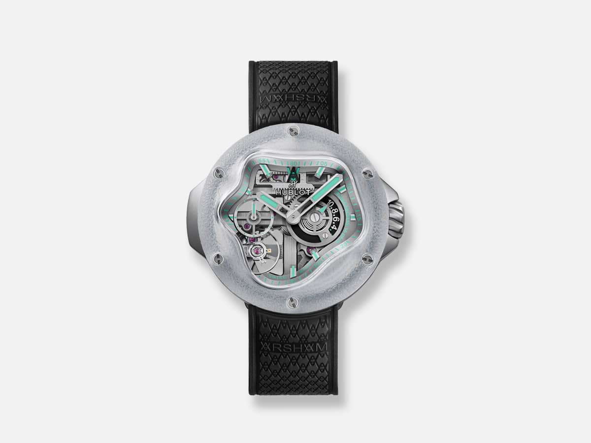 Hublot MP-17 MECA-10 Arsham Splash Titanium Sapphire