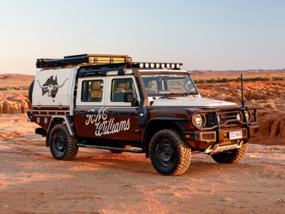 INEOS and R.M. Williams Unveil 'The Drover' a One-Off Custom Grenadier Quartermaster Ute