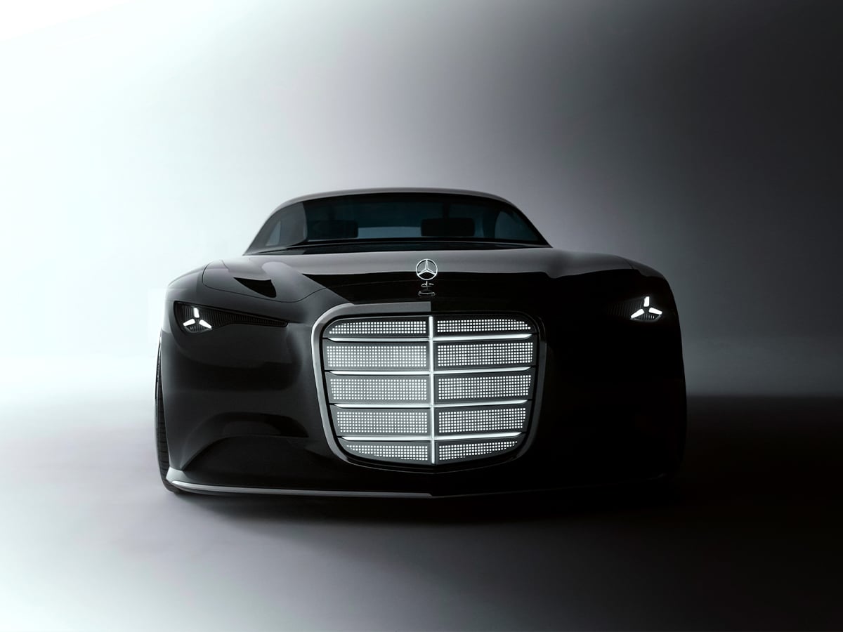 Mercedes benz vision iconic front