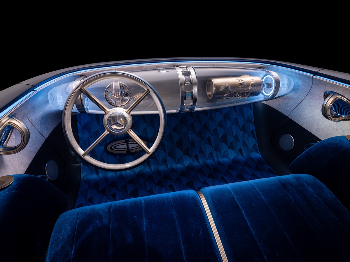 Mercedes benz vision iconic interior