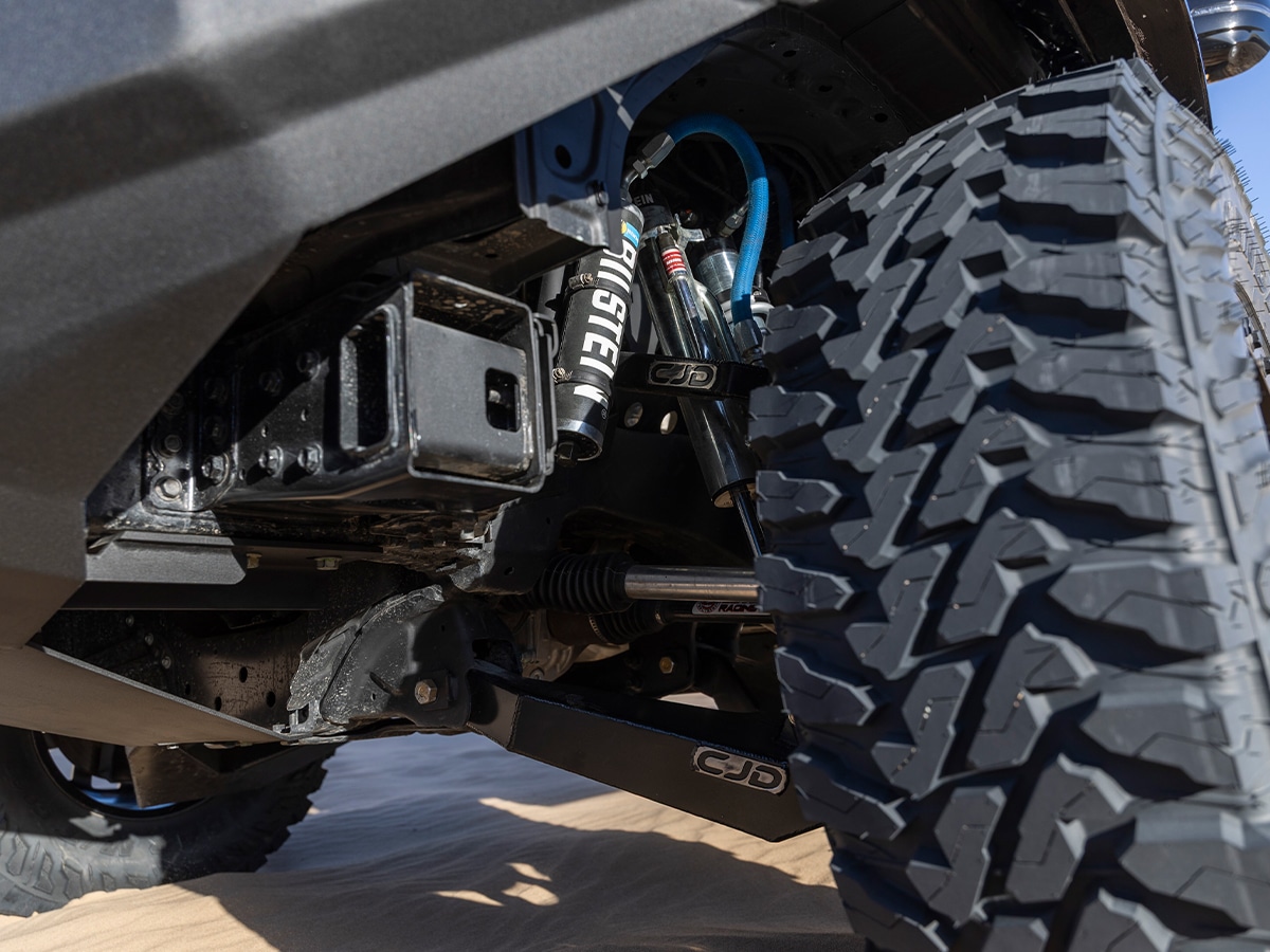 Nissan 'dune patrol' front suspension