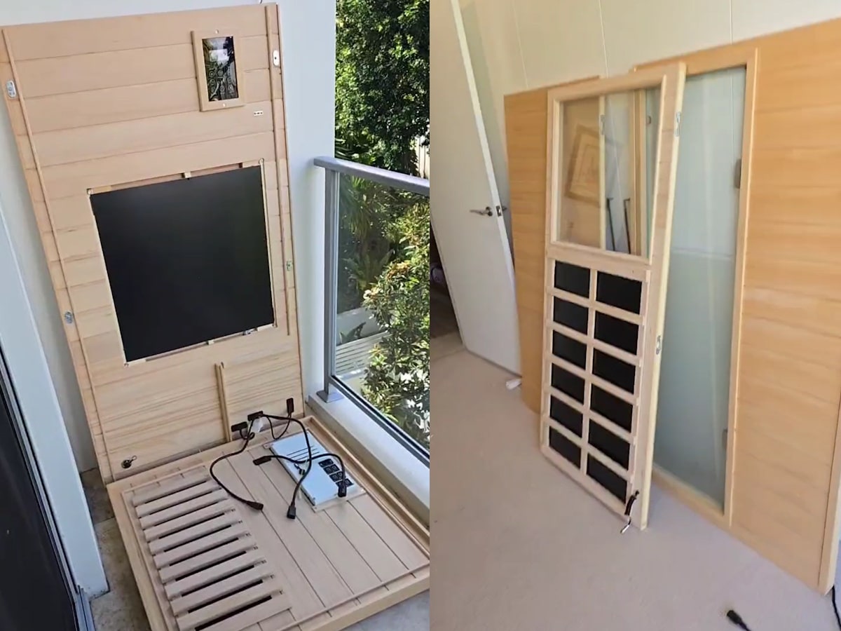 Sauna build