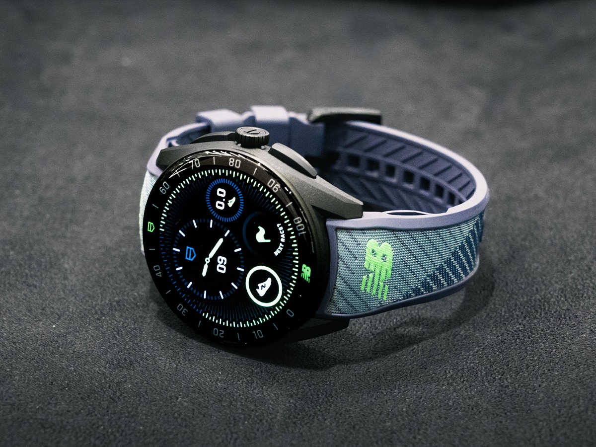TAG Heuer Connected Calibre E5 40MM × New Balance Edition | Image: Nick Hall/Man of Many