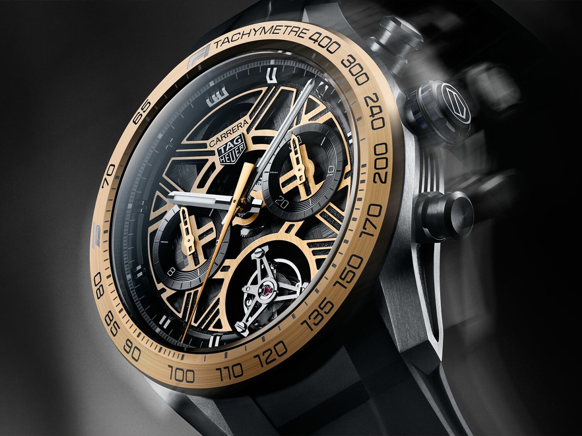 Carrera Chronograph Tourbillon Extreme Sport | F1 75th Anniversary Limited Edition | Image: TAG Heuer