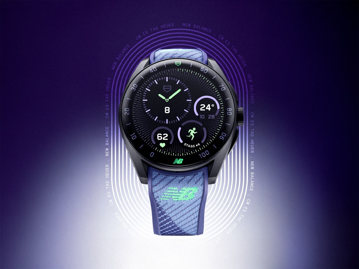 TAG Heuer Connected Calibre E5 40MM × New Balance Edition