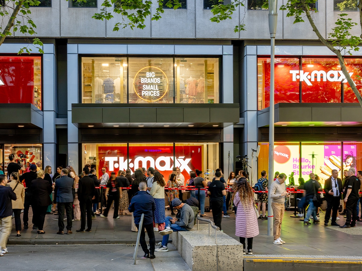 TK Maxx Kicks Off in Melbourne | Image: TK Maxx