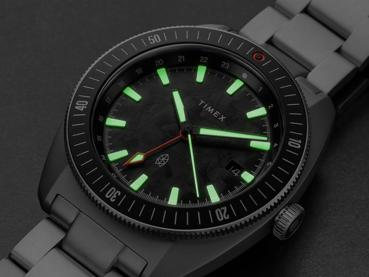 The James Brand × Timex Automatic GMT Nocturne Edition | Image: The James Brand