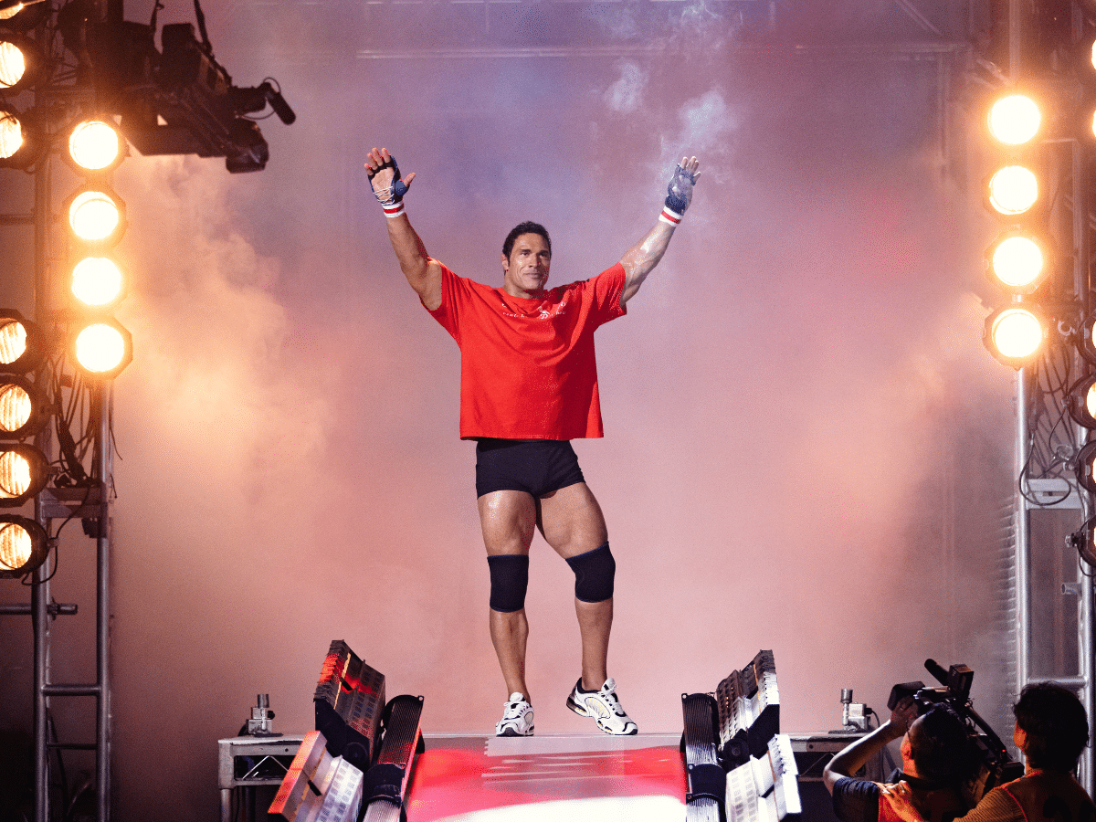 (L-R) Dwayne Johnson | Credit: Eric Zachanowich