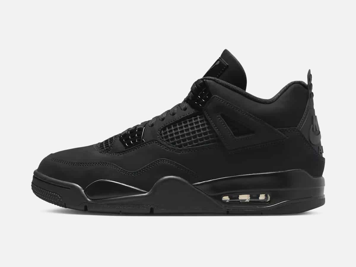 2025 air jordan 4 black cat side