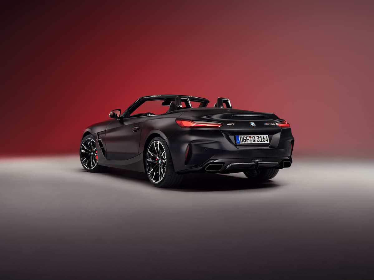 2026 bmw z4 final edition rear three quarter