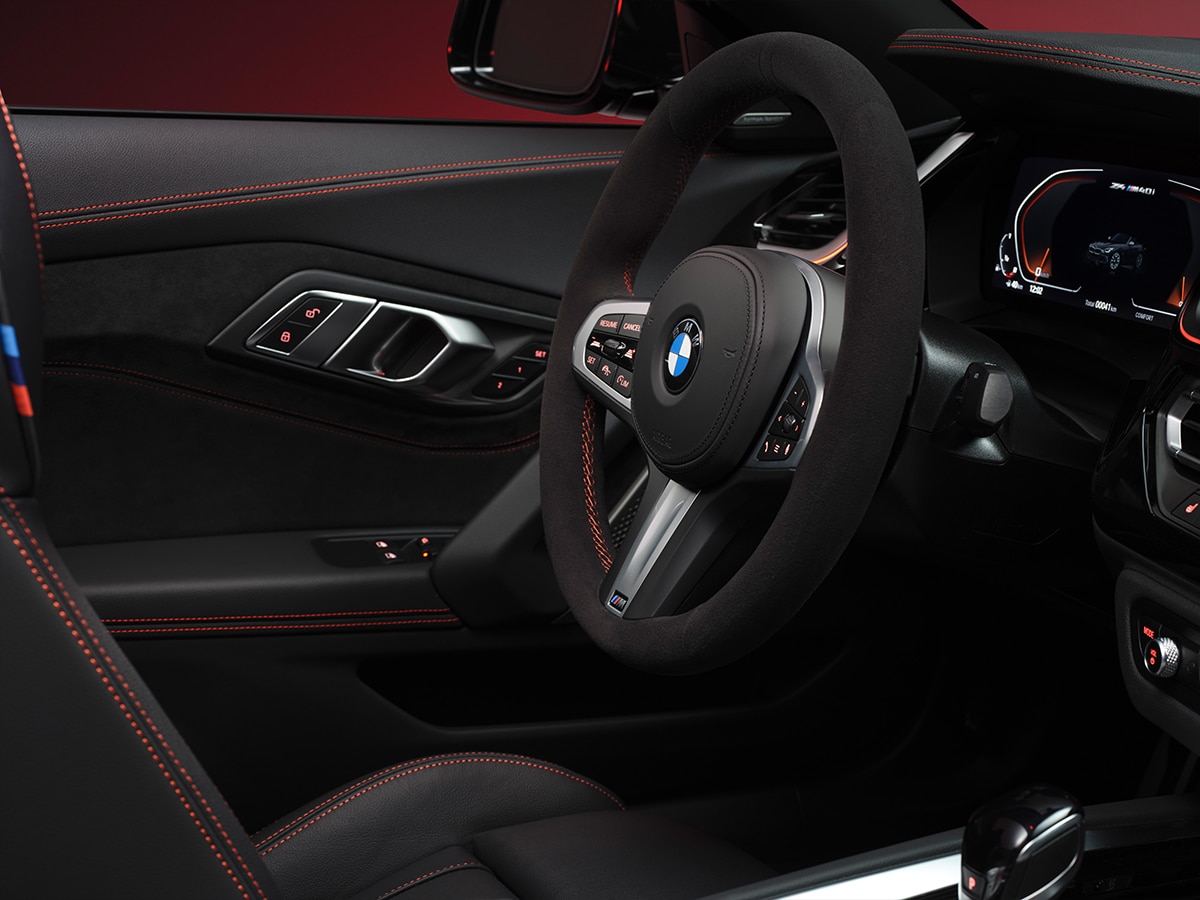 2026 bmw z4 final edition steering wheel