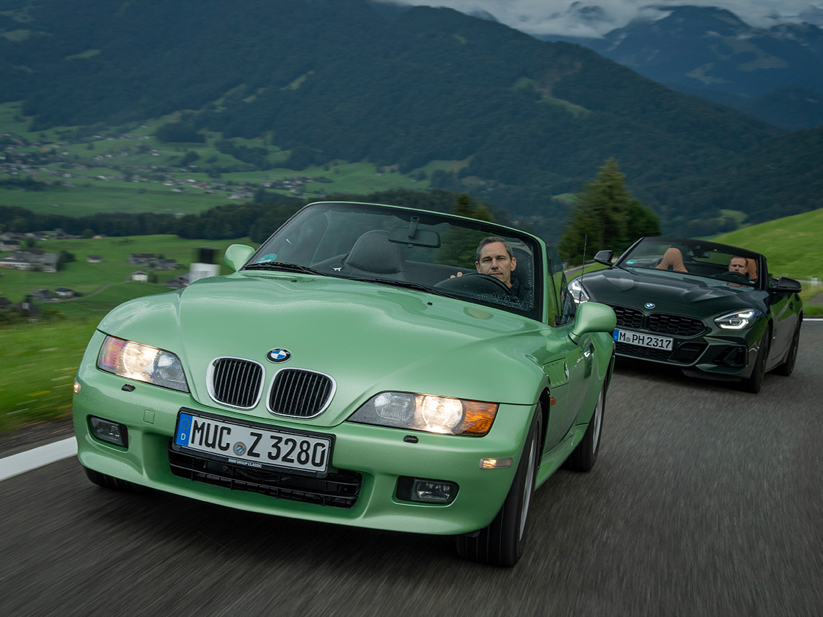 2026 bmw z4 final edition with old one