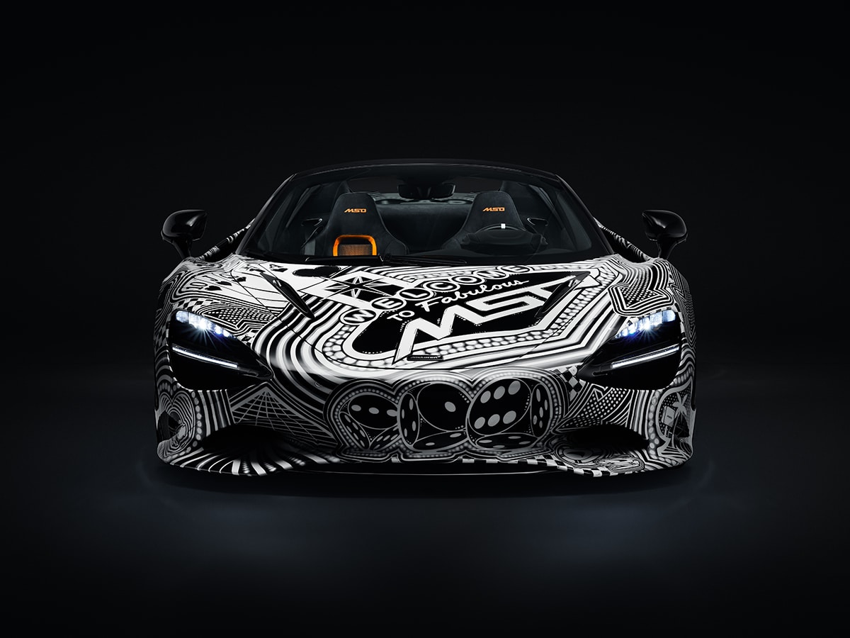 2026 mclaren 750s spider project viva front on