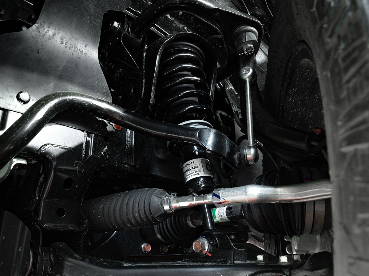 2026 nissan navara st x front axle