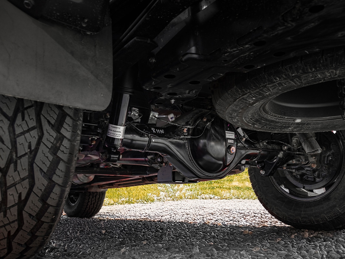 2026 nissan navara st x rear axle