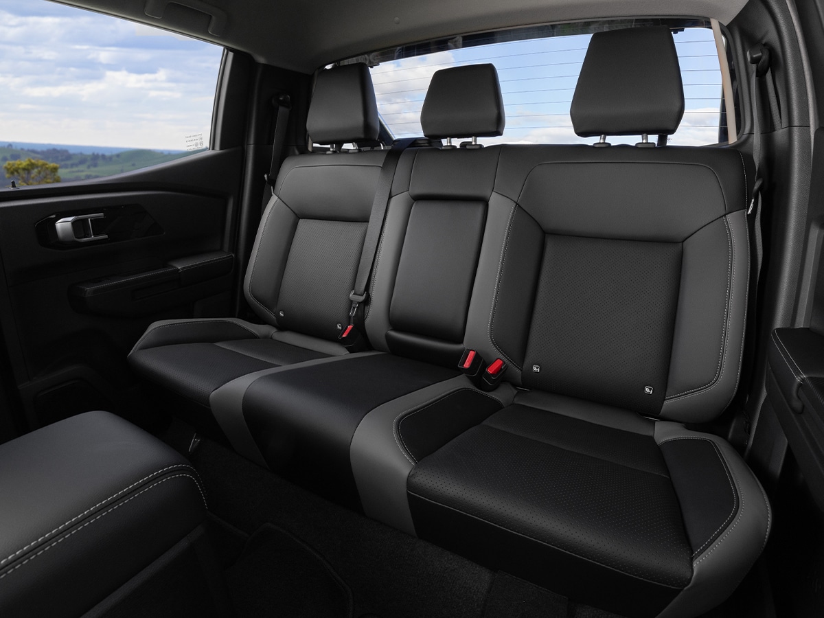 2026 nissan navara st x rear seats