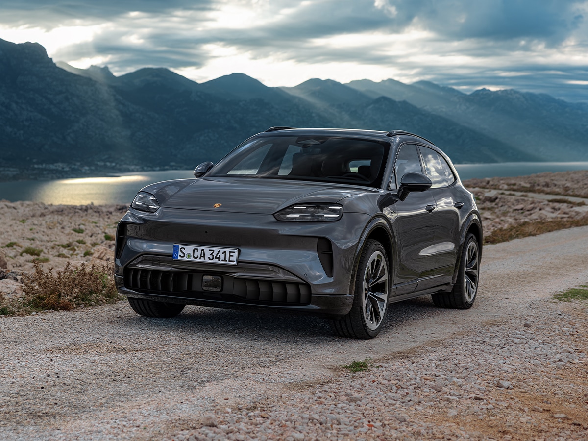 2026 porsche cayenne electric front end