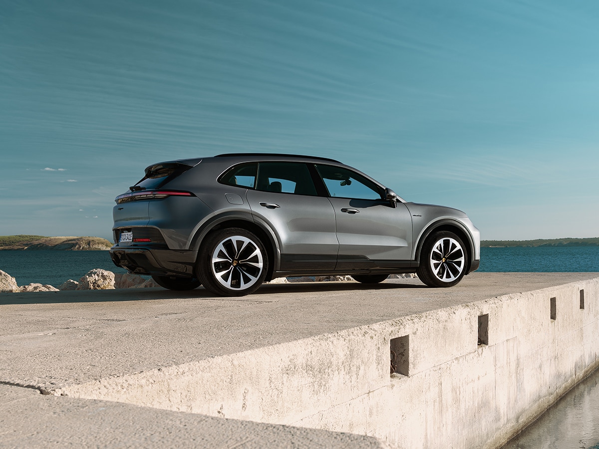 2026 porsche cayenne electric side on