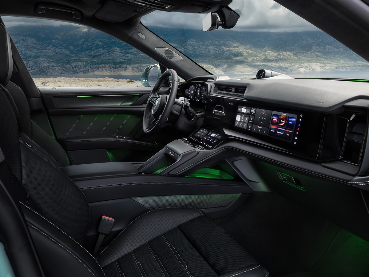 2026 porsche cayenne turbo electric interior