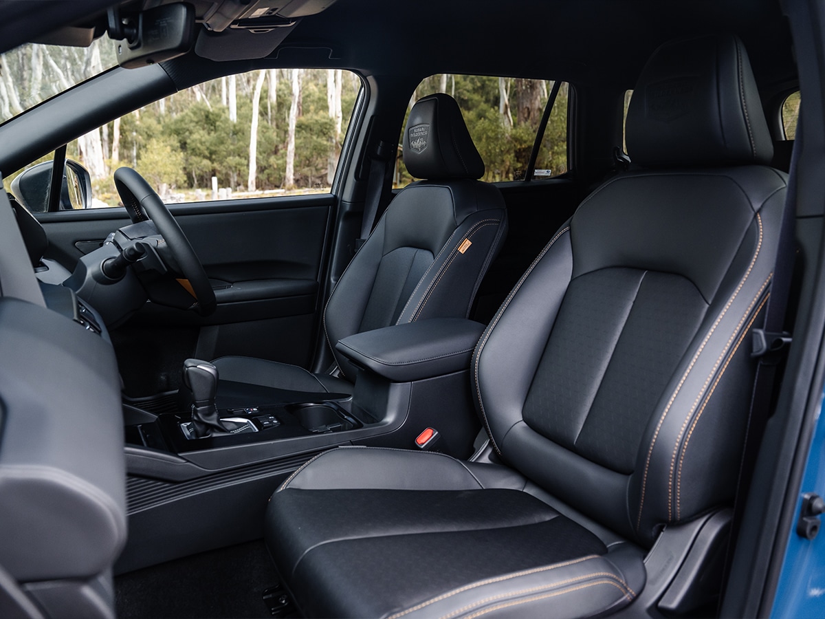 2026 subaru outback wilderness front seats