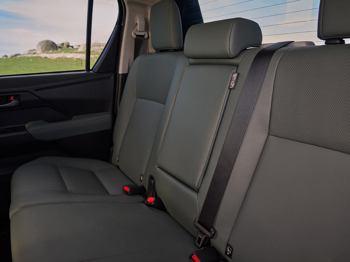 2026 toyota hilux rear seats