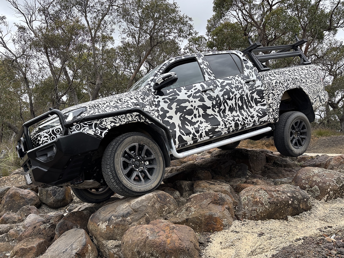 2026 toyota hilux side on