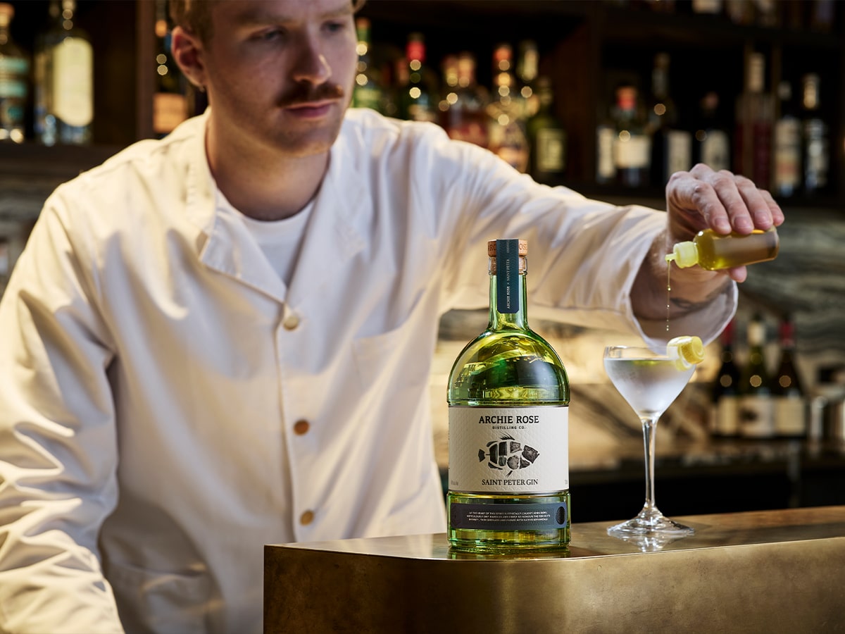 Saint Peter bar manager Samuel Cocks | Image: Archie Rose Distilling Co.